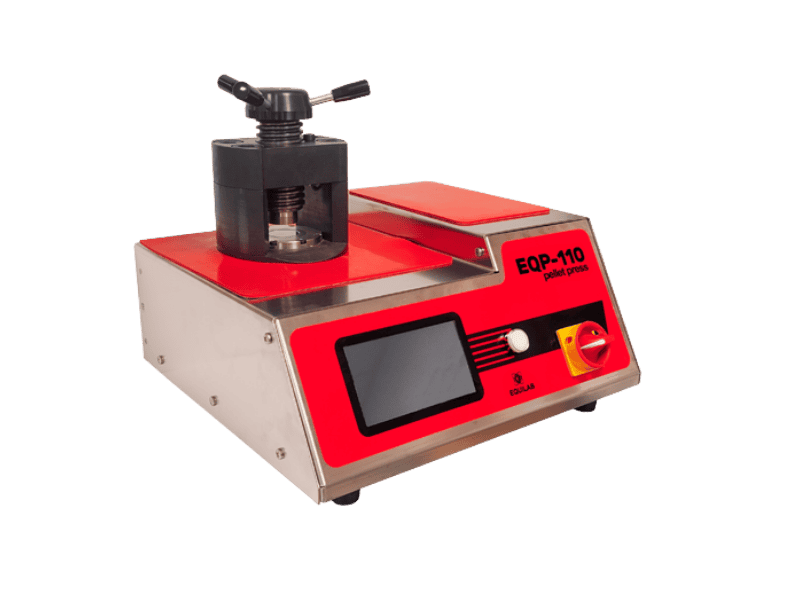 EQP-110 Semiautomatic Pellet Press – 40 mm XRF Pellet Preparation System